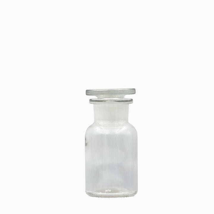 Apothekerflasche ASKLEPIOS mit Glasstopfen Vorratsglas Aturel