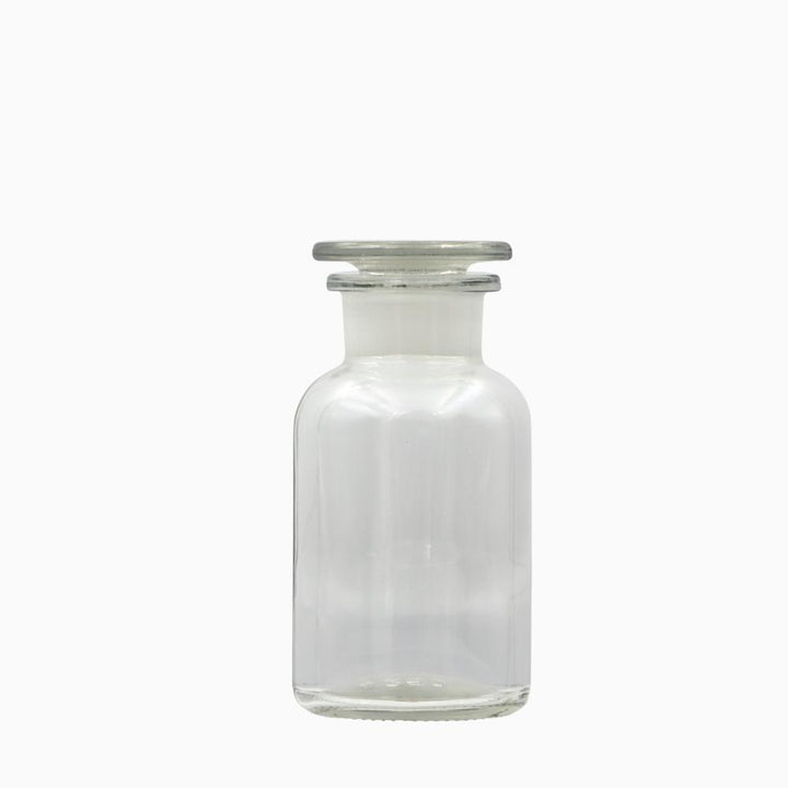 Apothekerflasche ASKLEPIOS mit Glasstopfen Vorratsglas Aturel