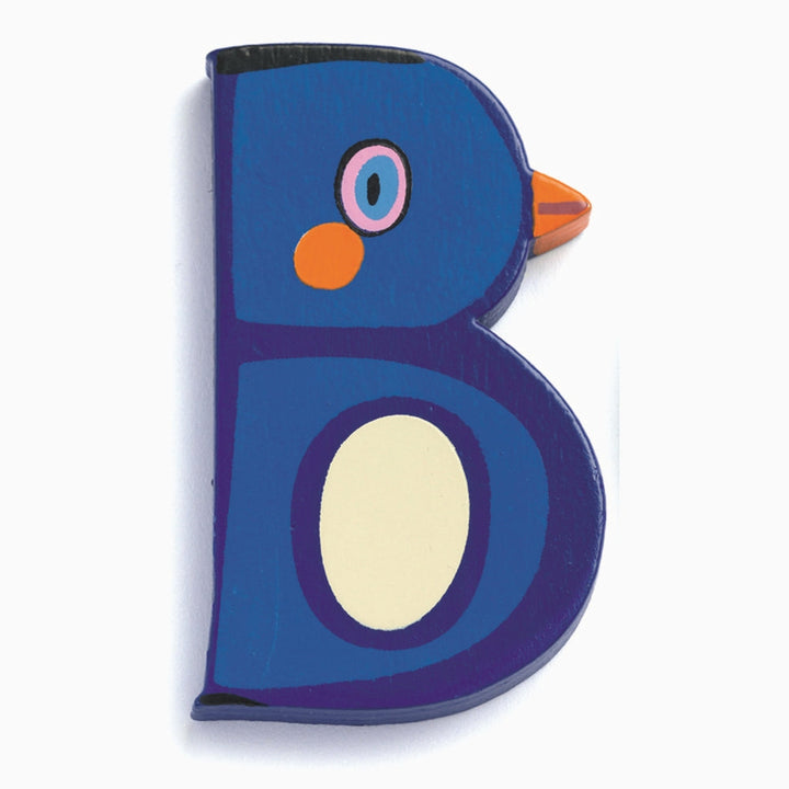 Buchstaben TIERE aus Holz für Kinder von Djeco Spielzeug Djeco Djeco