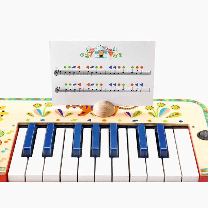 Holzinstrument KEYBOARD für Kinder von Djeco Spielzeug Djeco Djeco