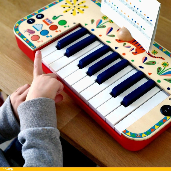 Holzinstrument KEYBOARD für Kinder von Djeco Spielzeug Djeco Djeco
