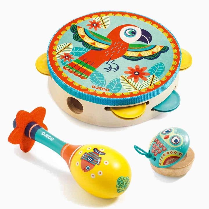 Holzinstrument SET für Kinder von Djeco Spielzeug Djeco Djeco