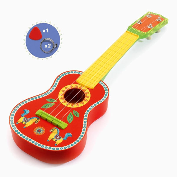 Holzinstrument UKULELE für Kinder von Djeco Spielzeug Djeco Djeco
