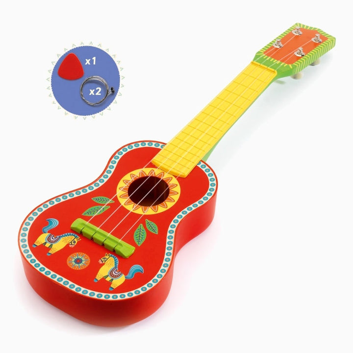Holzinstrument UKULELE für Kinder von Djeco Spielzeug Djeco Djeco