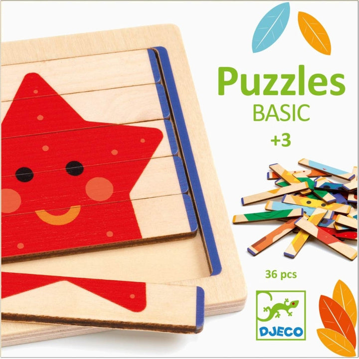 Holzpuzzle BASIC für Kinder von Djeco Spielzeug Djeco Djeco