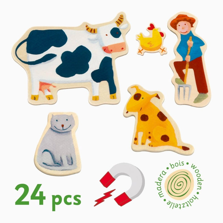 Holzpuzzle MAGNETE für Kinder von Djeco Spielzeug Djeco Djeco