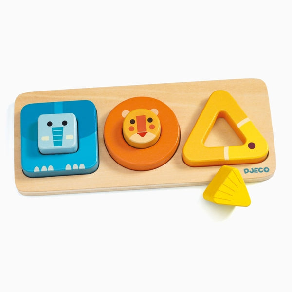 Holzpuzzle VOLUBASIC für Kinder von Djeco Spielzeug Djeco Djeco