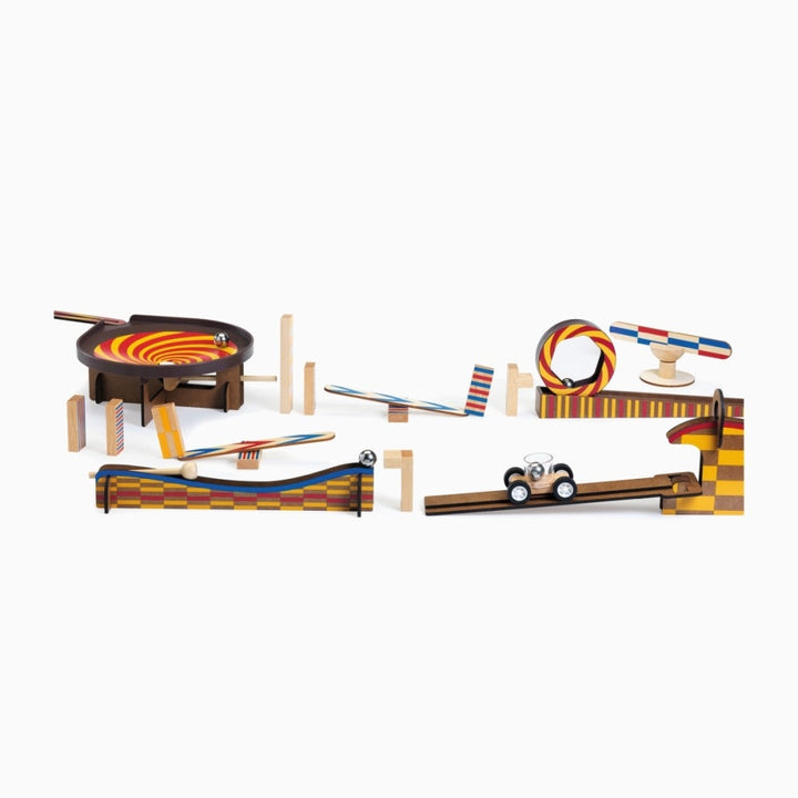 Holzspielzeug ZIG & GO 45-tlg für Kinder von Djeco Spielzeug Djeco Djeco