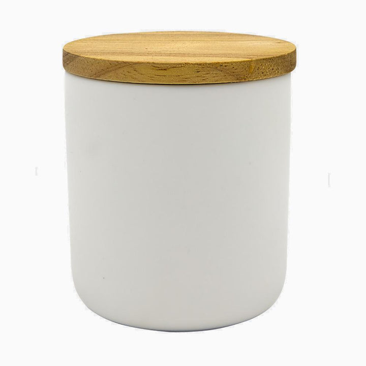 Keramikdose PARIS 4er-Set mit Holzdeckel Keramikdose Aturel