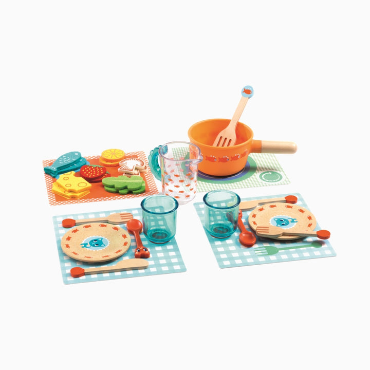 Kinderküche DINER TIME KITTENS für Kinder von Djeco Spielzeug Djeco Djeco