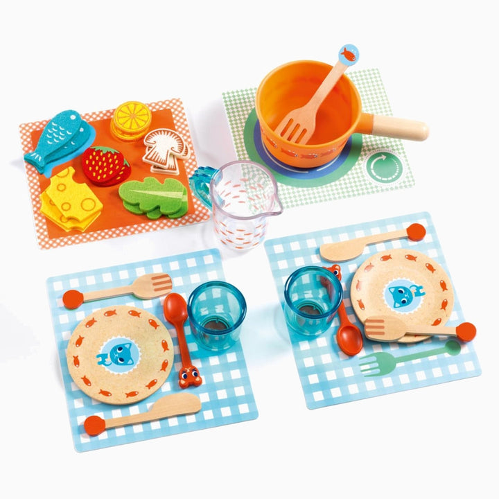 Kinderküche DINER TIME KITTENS für Kinder von Djeco Spielzeug Djeco Djeco