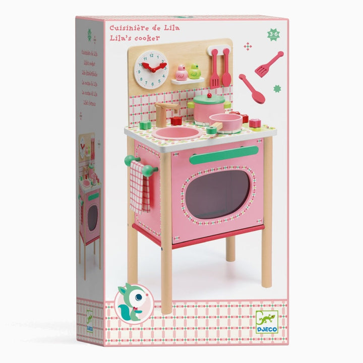 Kinderküche LILA'S KÜCHE für Kinder von Djeco Spielzeug Djeco Djeco