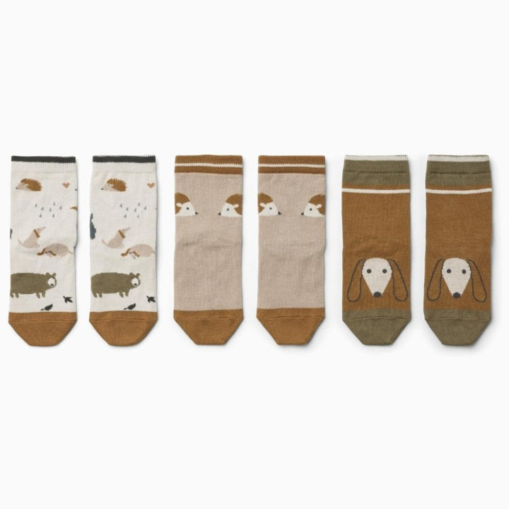 Kindersocken SILAS 3er-Pack für Kinder von Liewood Unterwäsche Liewood Liewood