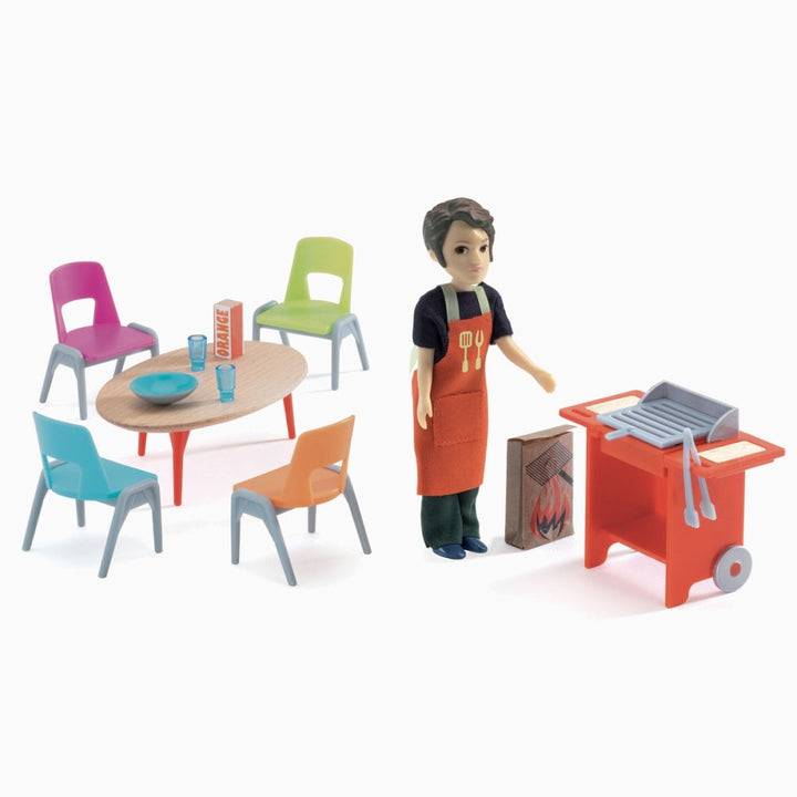 Puppenhaus ZUBEHÖR aus Holz für Kinder von Djeco Spielzeug Djeco Djeco