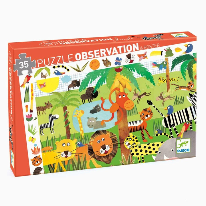 Puzzle WIMMELPUZZLE aus Pappe für Kinder von Djeco Spielzeug Djeco Djeco