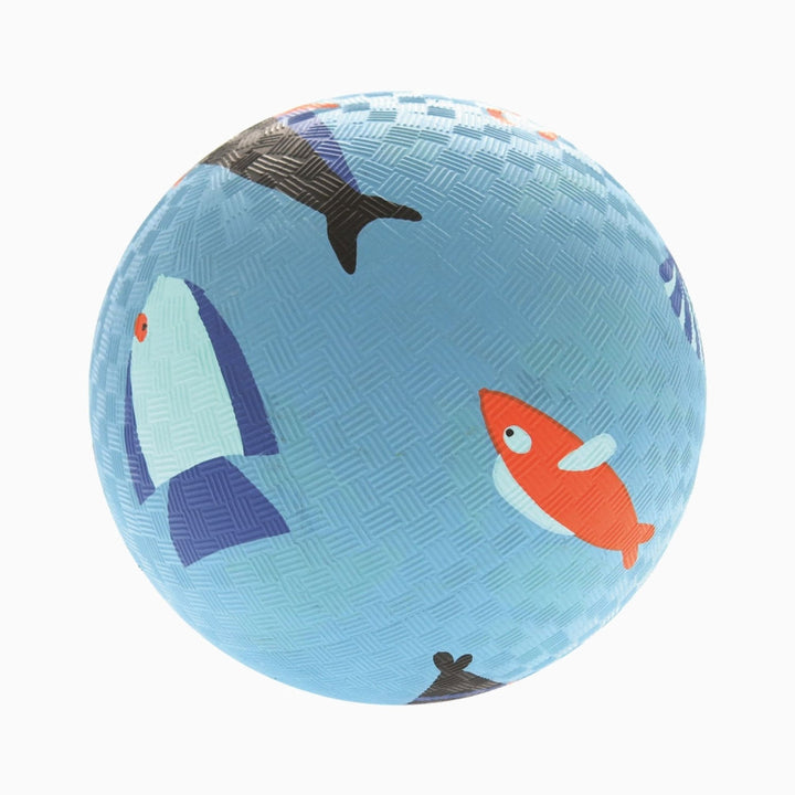 Spielball MOTIVE groß aus Naturkautschuk für Kinder von Petit Jour Spielzeug Petit Jour Petit Jour
