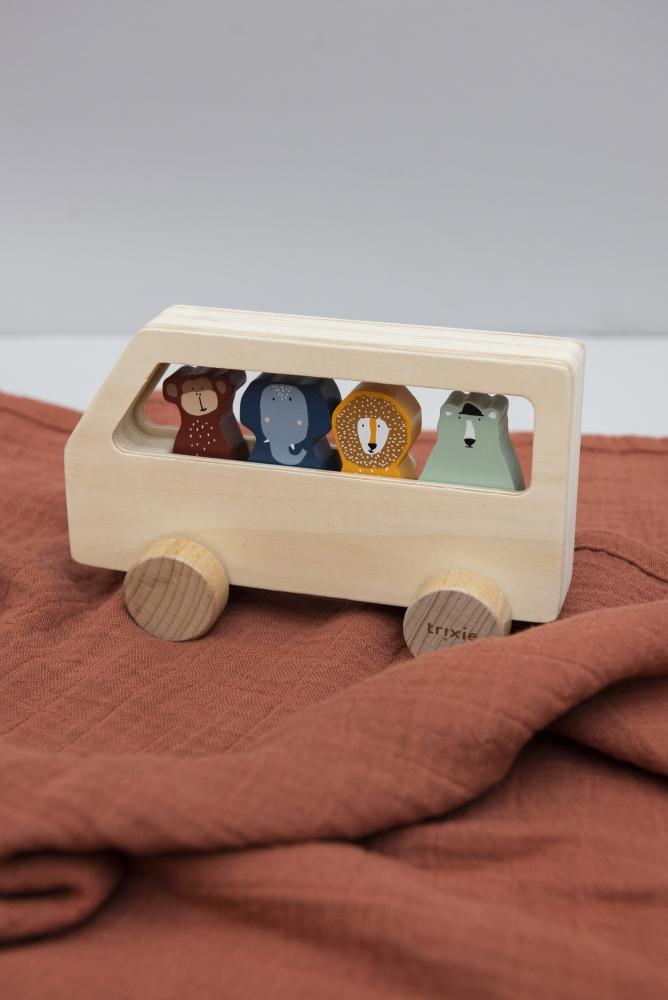 Holzspielzeug TIERBUS für Kinder von Trixie Spielzeug Trixie Trixie