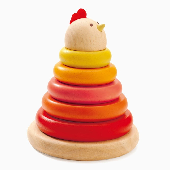 Stapelspiel CACHEMPIL aus Holz für Kinder von Djeco Spielzeug Djeco Djeco