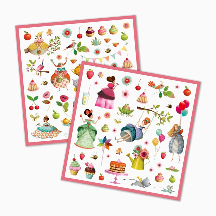 Sticker Set GIRLS 480 Stk für Kinder von Djeco Spielzeug Djeco Djeco