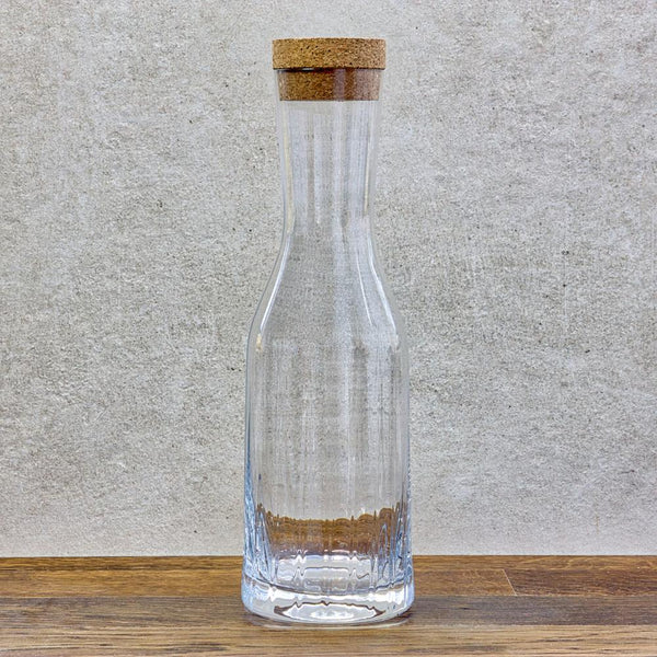 Wasserkaraffe VICENZA 1,2 l Kristallglas mit Korkdeckel Wasserkaraffe Aturel