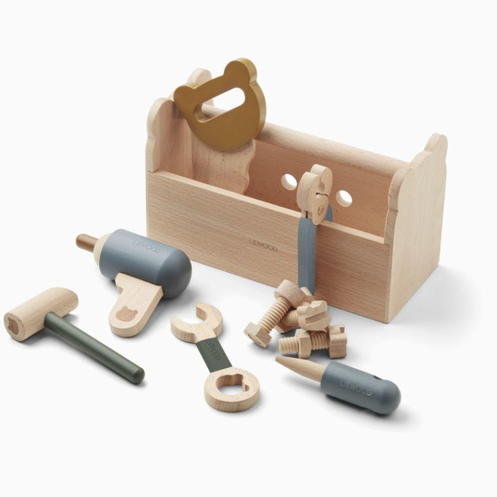 Werkzeugkiste LUIGI aus Holz von Liewood Spielzeug Liewood Liewood
