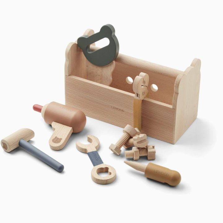 Werkzeugkiste LUIGI aus Holz von Liewood Spielzeug Liewood Liewood